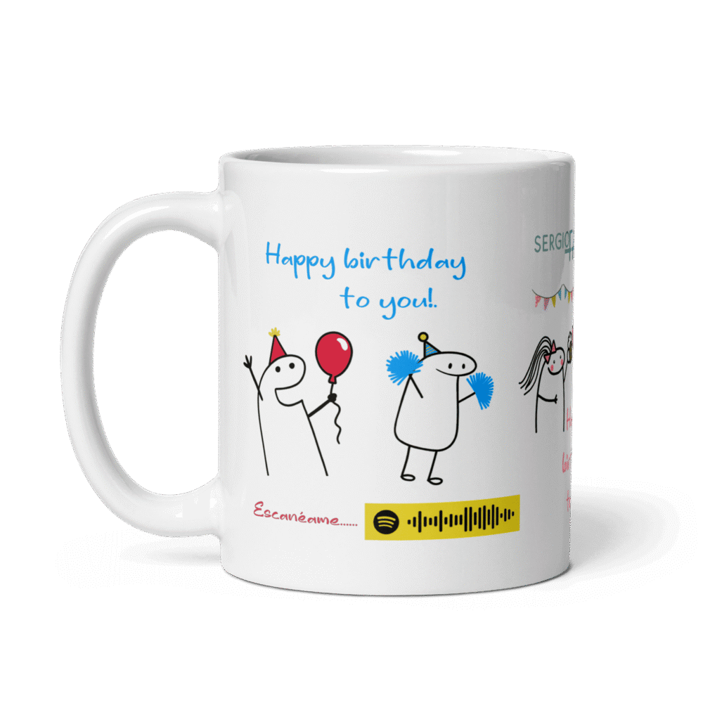 Taza #QueLaVidaTeSonría
