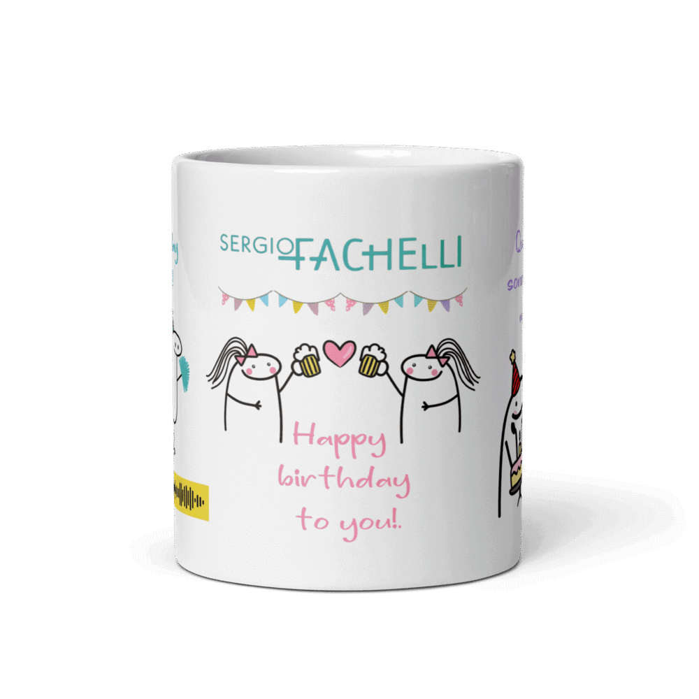 Taza #QueLaVidaTeSonría