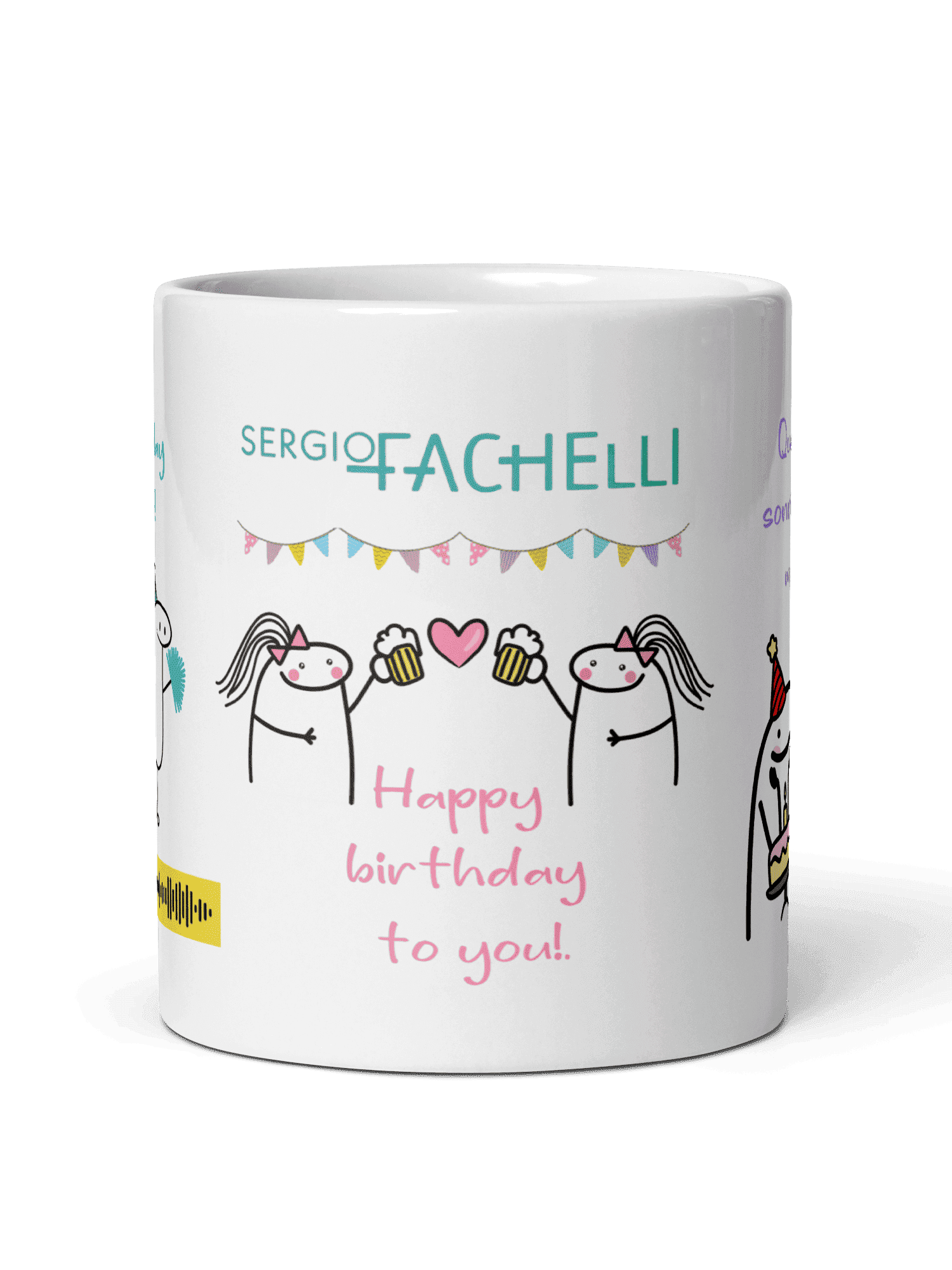 Taza #QueLaVidaTeSonría