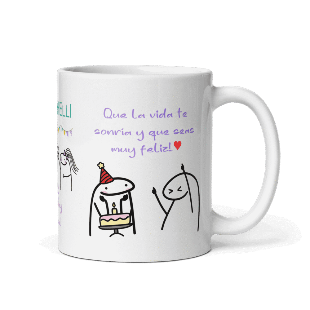 Taza #QueLaVidaTeSonría