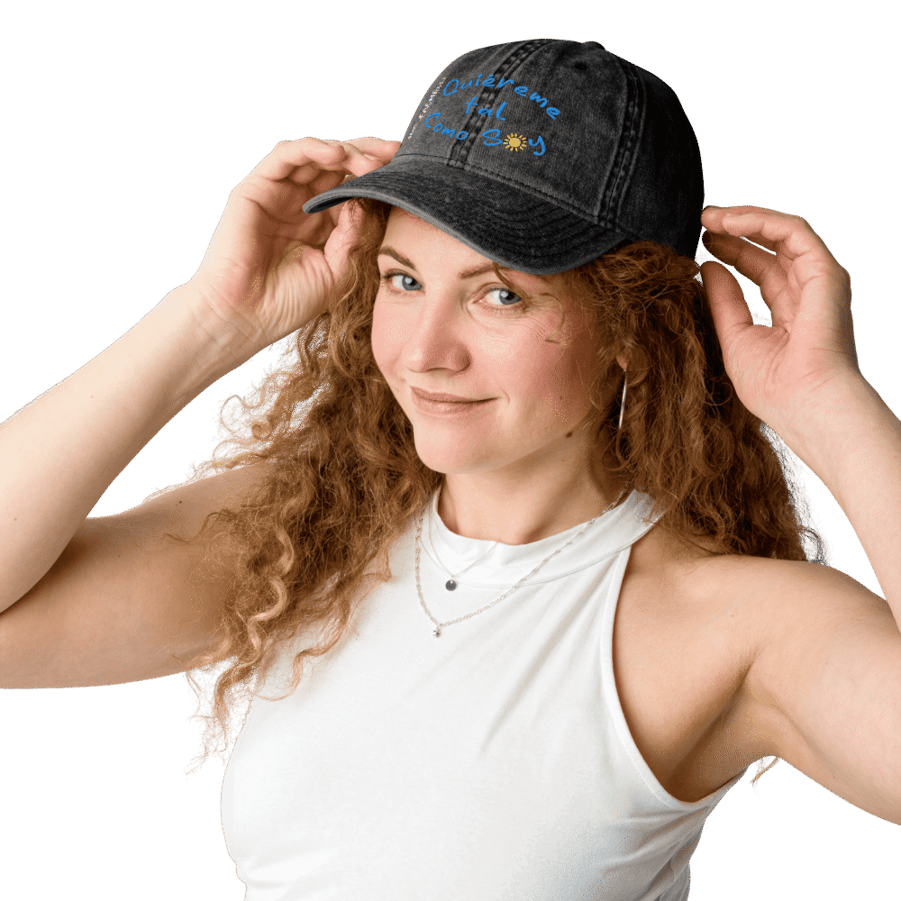 Gorra vintage #QuiéremeTalComoSoy