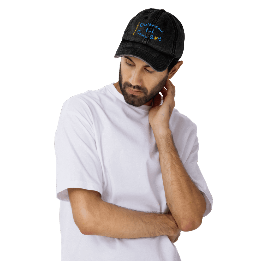 Gorra vintage #QuiéremeTalComoSoy