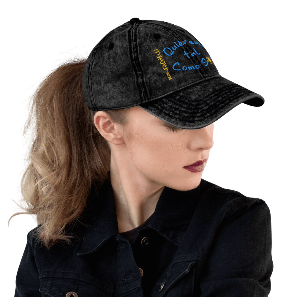 Gorra vintage #QuiéremeTalComoSoy