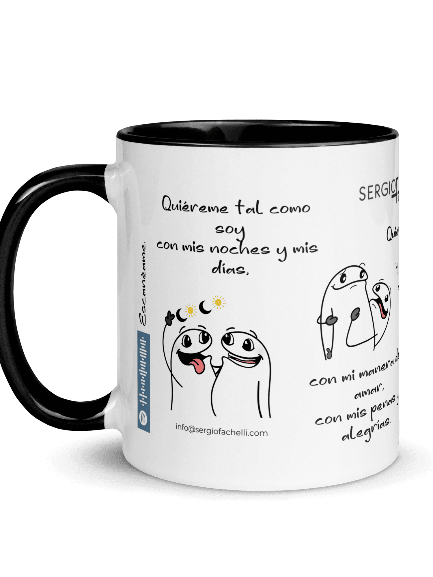 Taza #QuieremeTalComoSoy