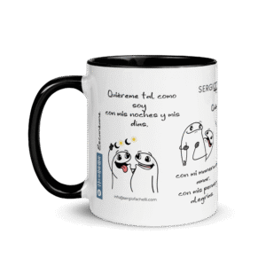Taza #QuieremeTalComoSoy