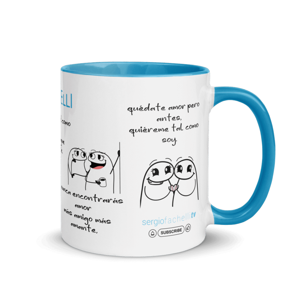 Taza #QuieremeTalComoSoy